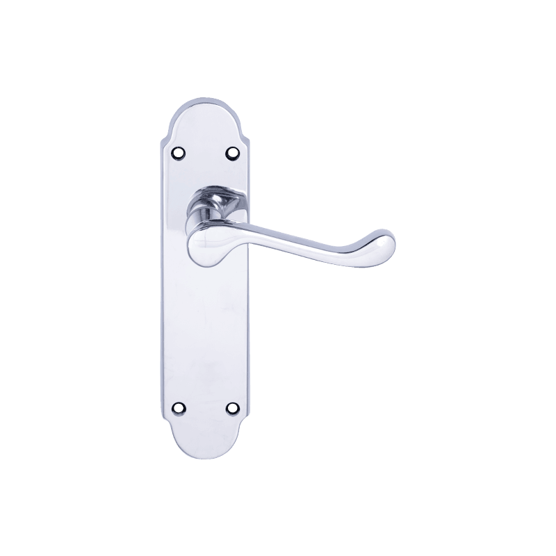 DH170A35 Klassischer Hebel -Türgriff am Platten -Polished Chrom